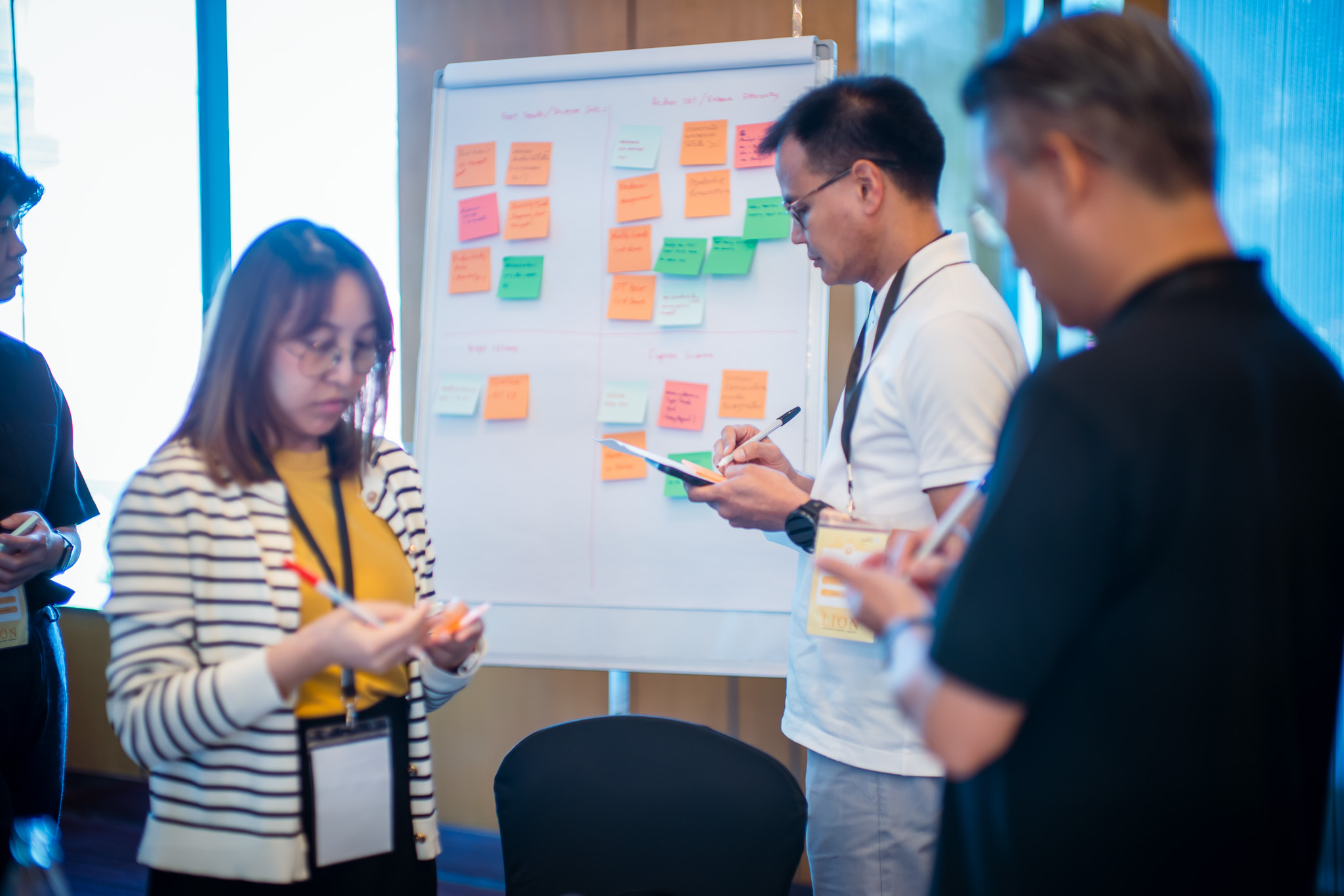 Sticky note workshop